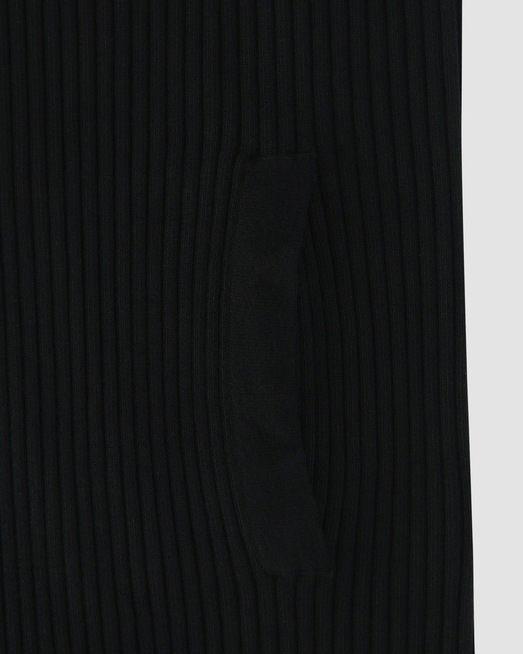 RIBBED KNIT HOODIE - 3
