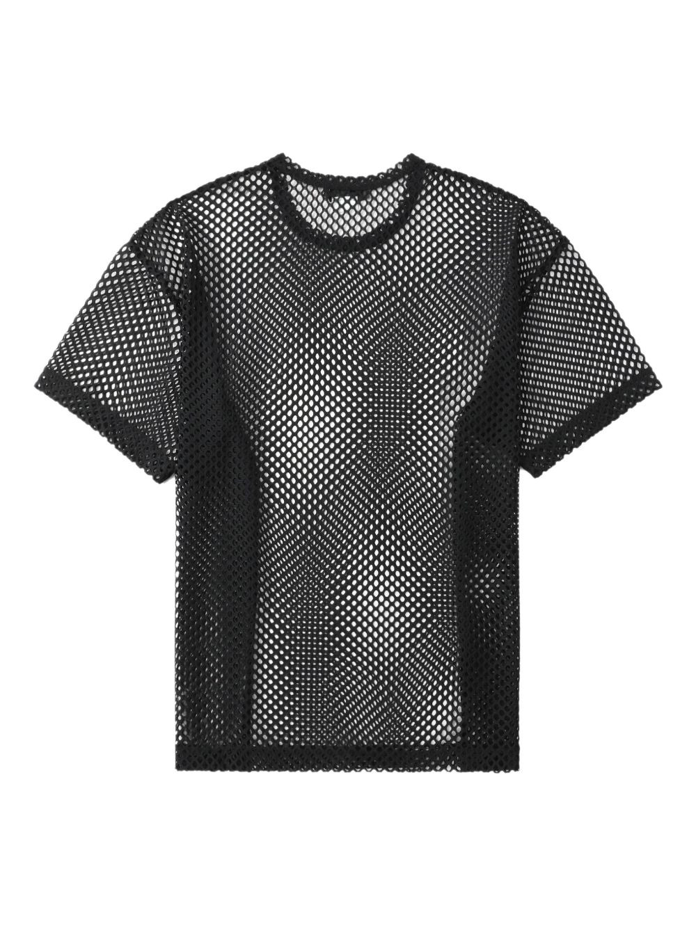 mesh-panel T-shirt - 6