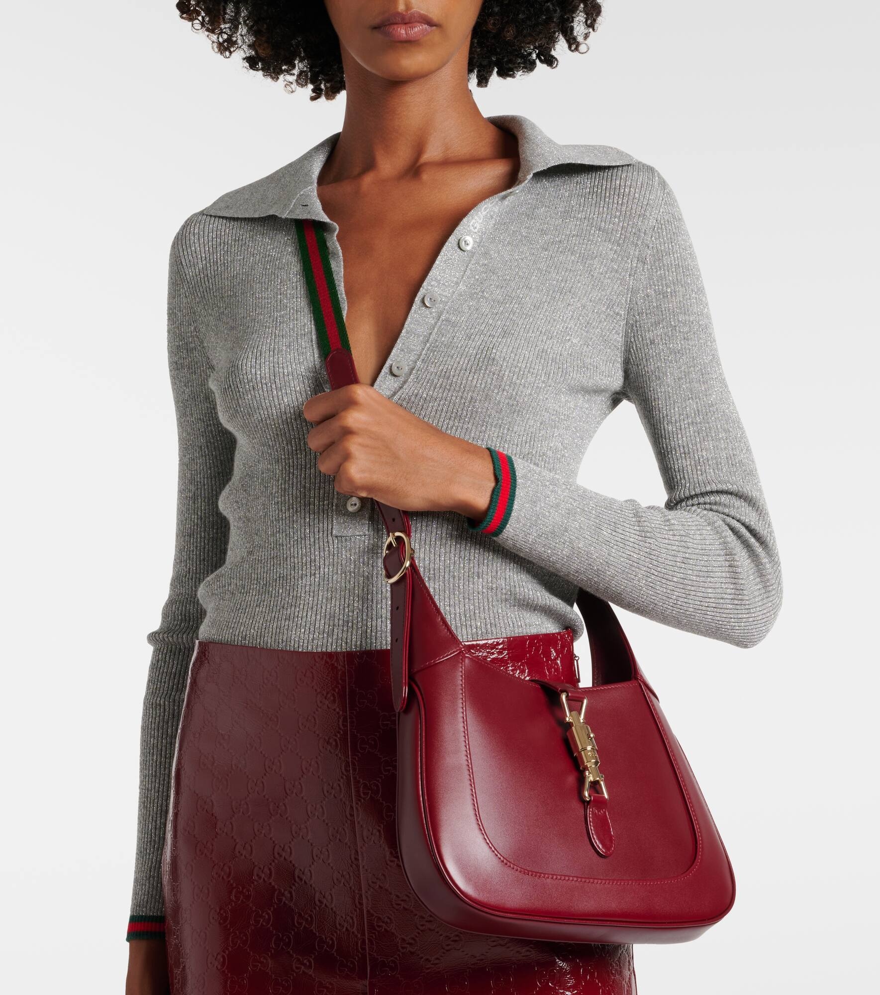 Jackie 1961 Small leather shoulder bag - 7