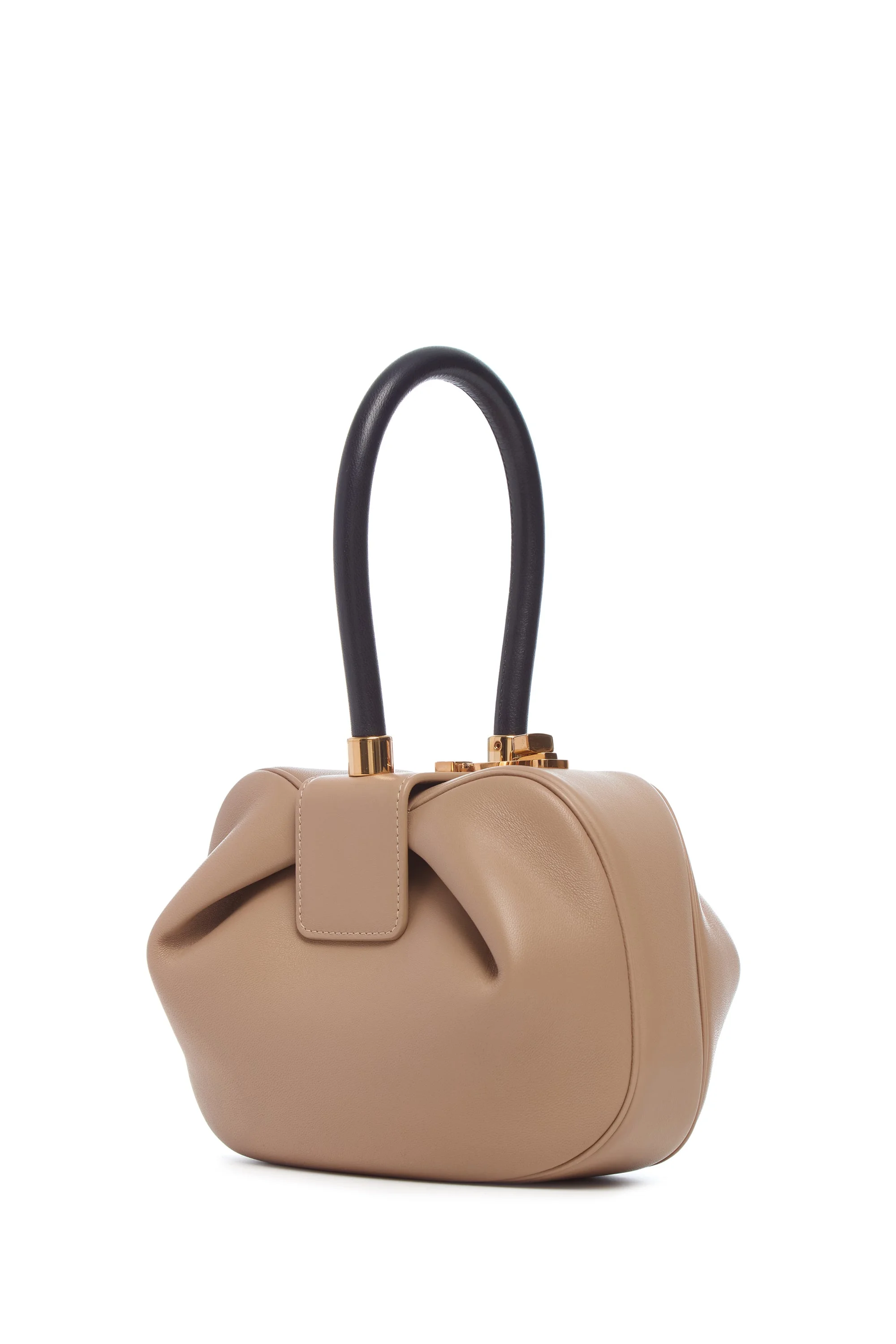 Nina Bag in Nude & Navy Nappa Leather - 1