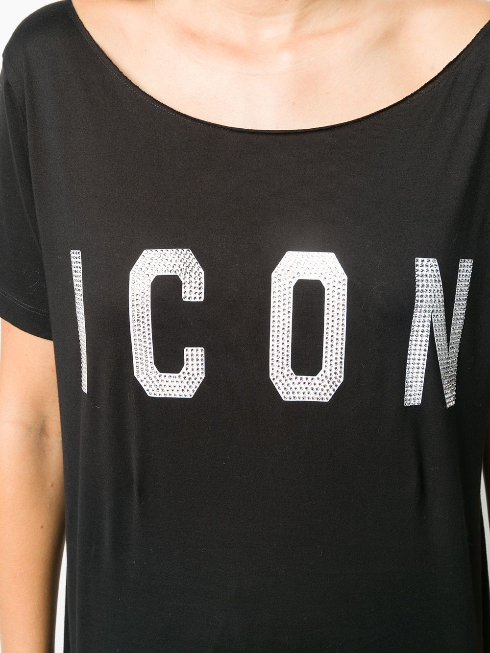 Icon jewelled T-shirt - 5