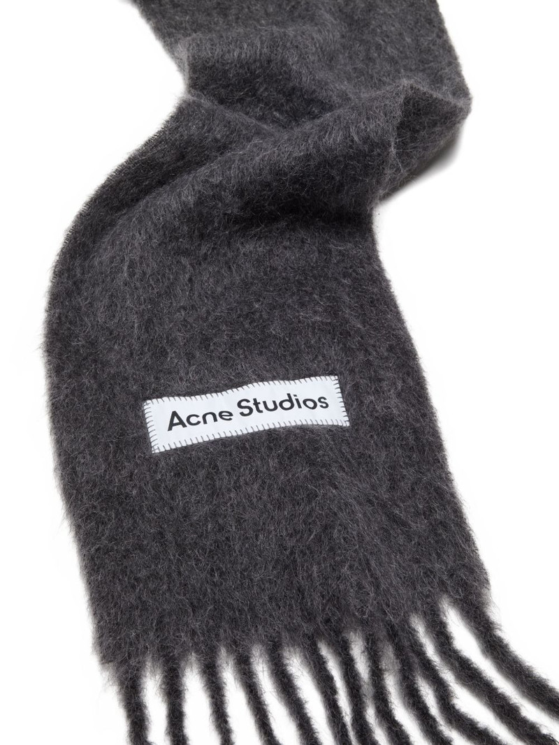 Acne Studios fringed scarf outlook
