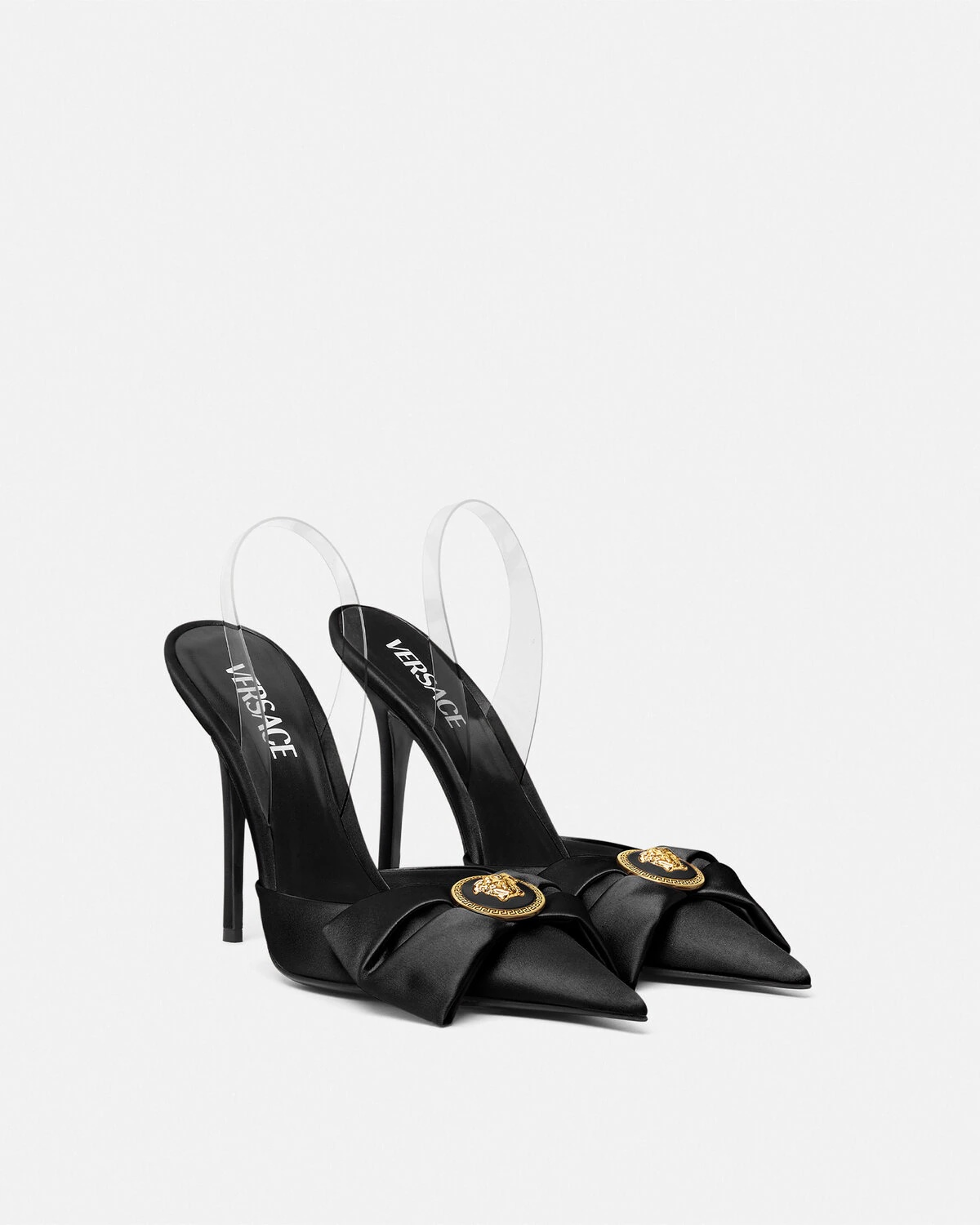 Alia Satin Slingback Pumps 110 mm - 2