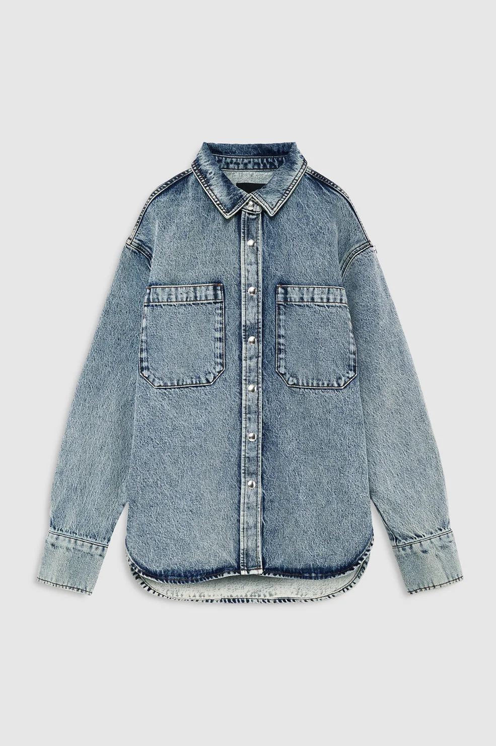 Samy Shirt - Snow Blue - 1