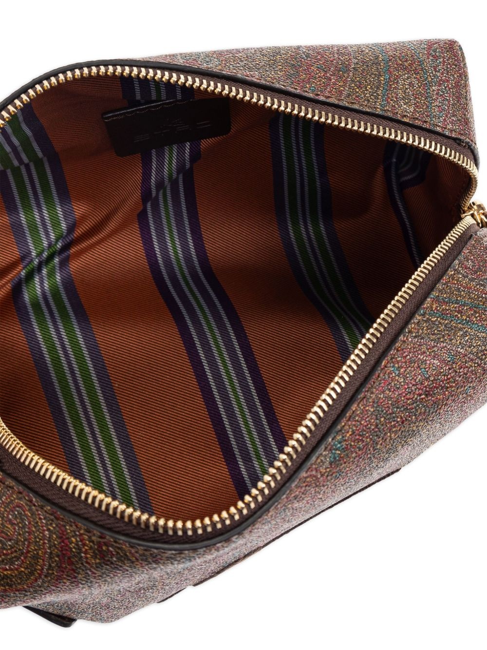 paisley-patterned wash bag - 5