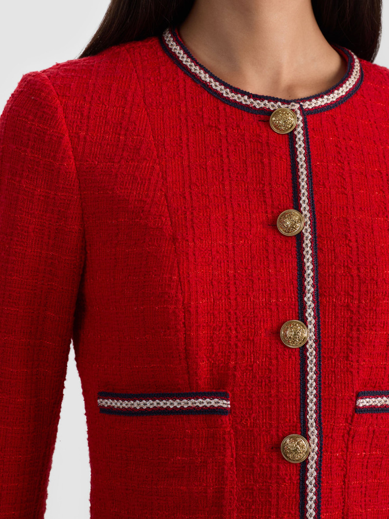AVALON SHRUNKEN TWEED JACKET 5
