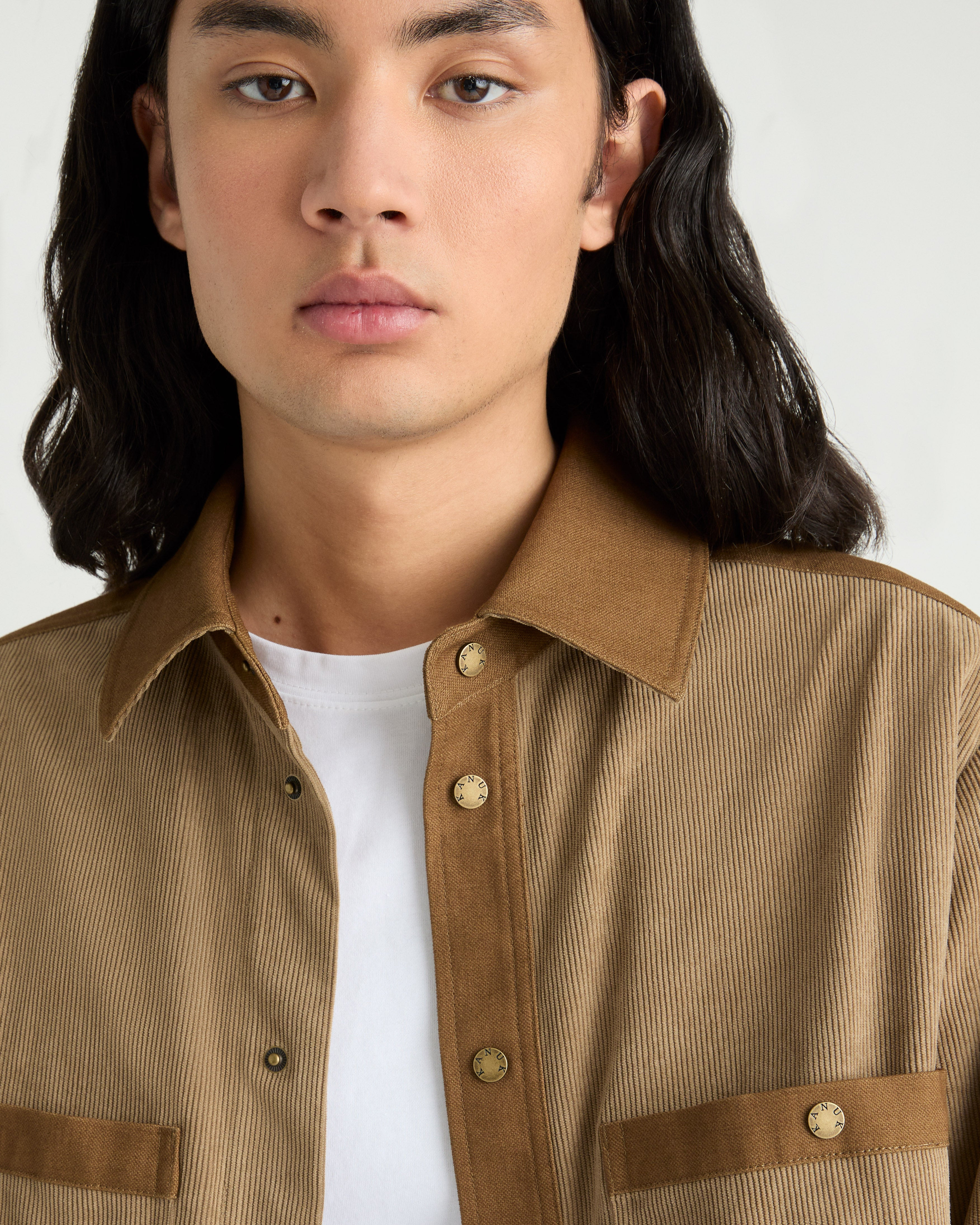 L’Acadien Corduroy Overshirt - 4