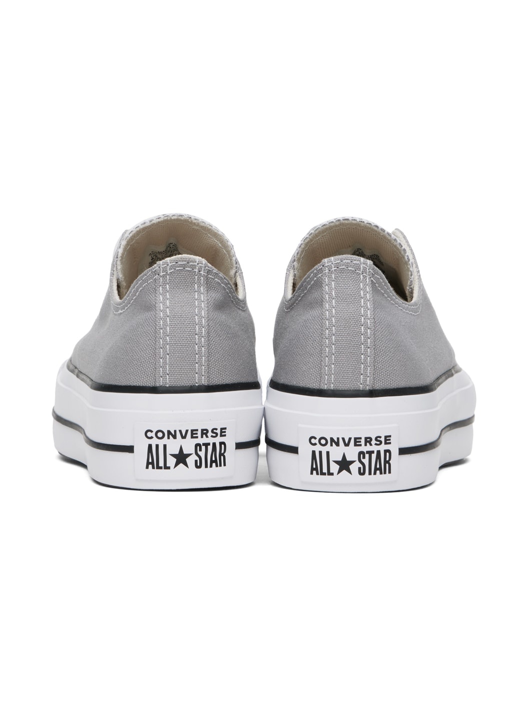 Gray Chuck Taylor All Star Low Top Sneakers - 2