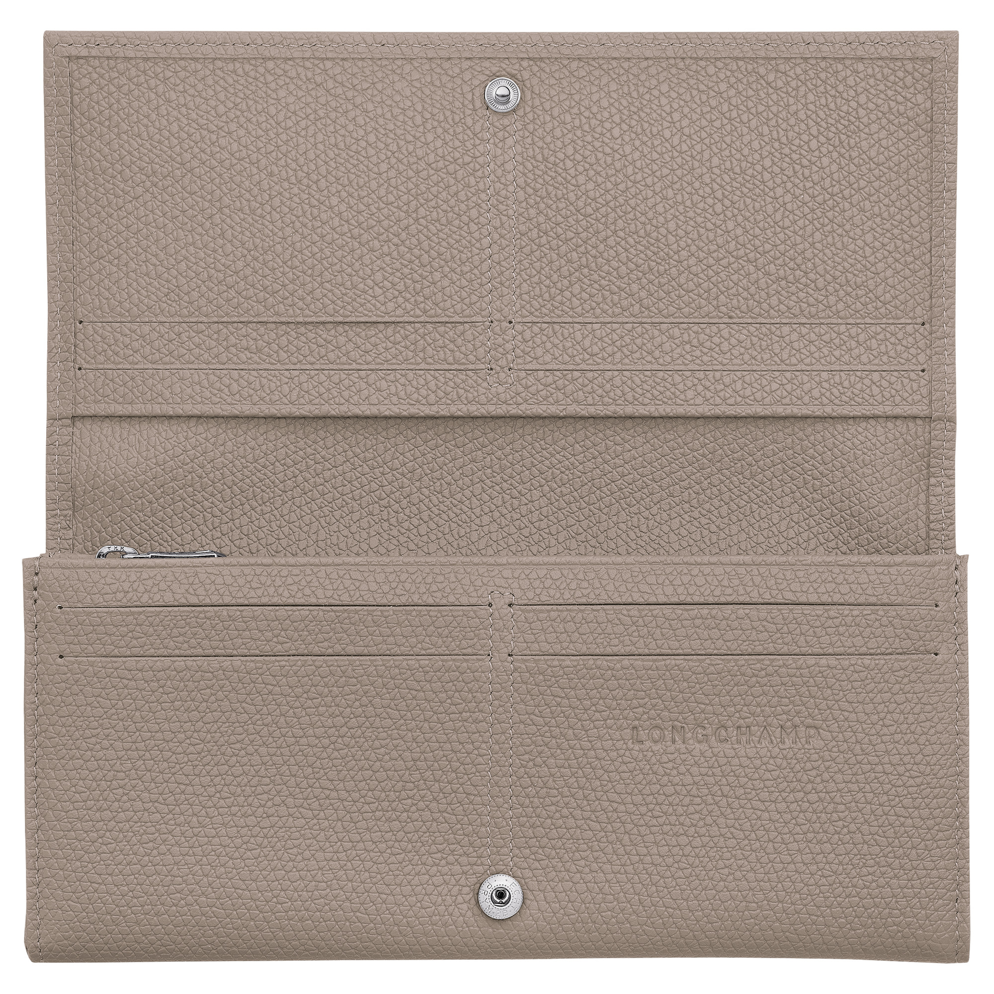 Le Roseau Long continental wallet Clay - Leather - 3