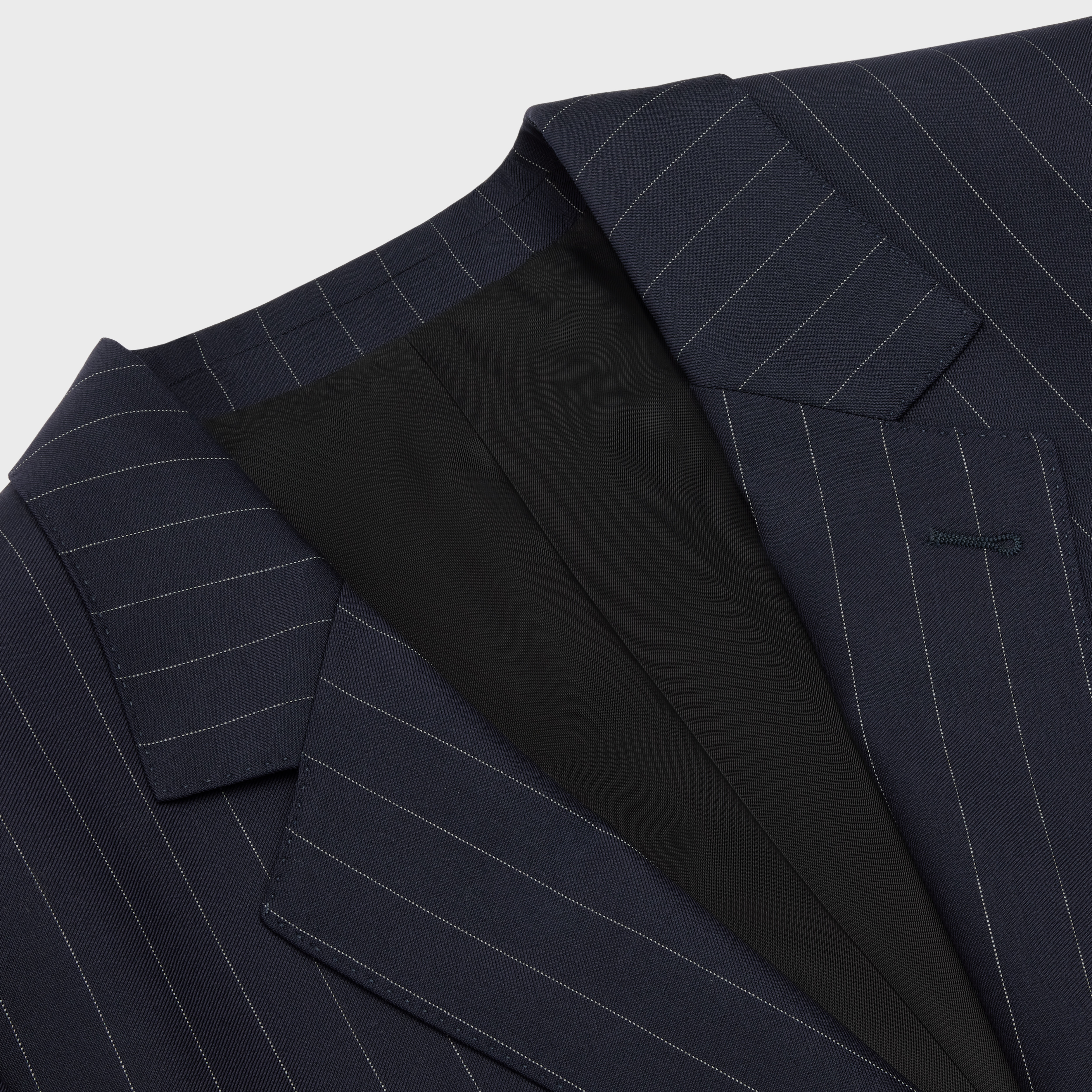 Jude jacket in lightweight striped twill - 3