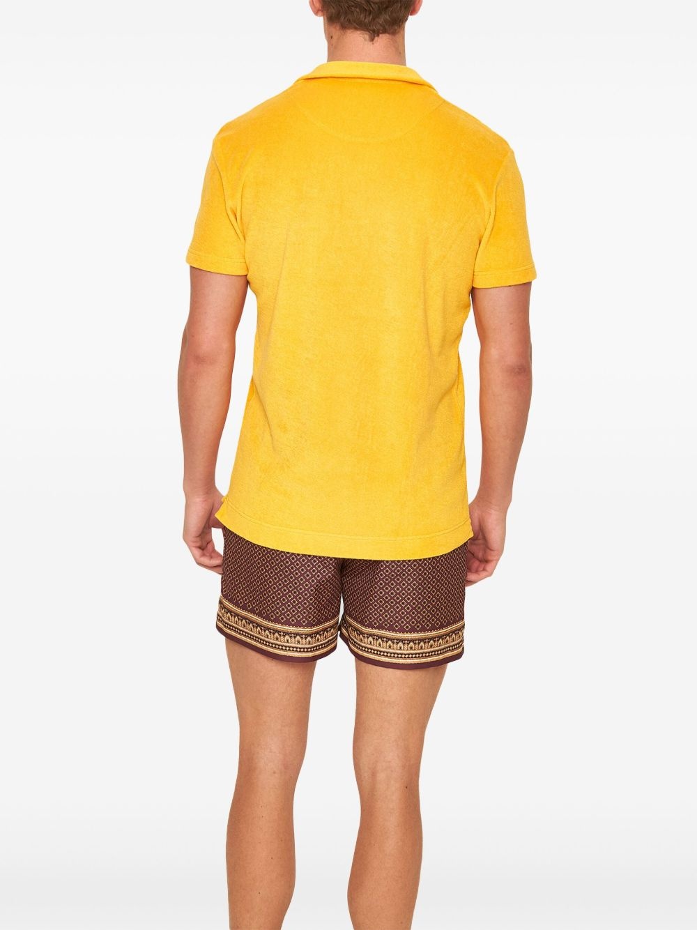 terry-cloth polo shirt - 3