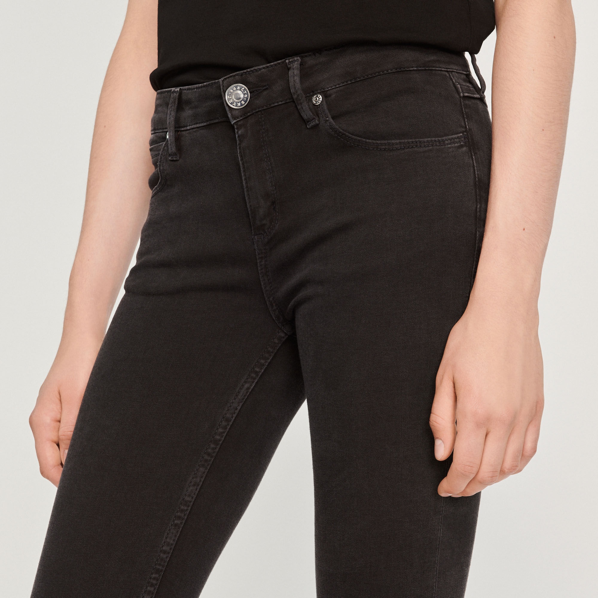 SLIM JEANS WITH REGULAR WAIST - 4