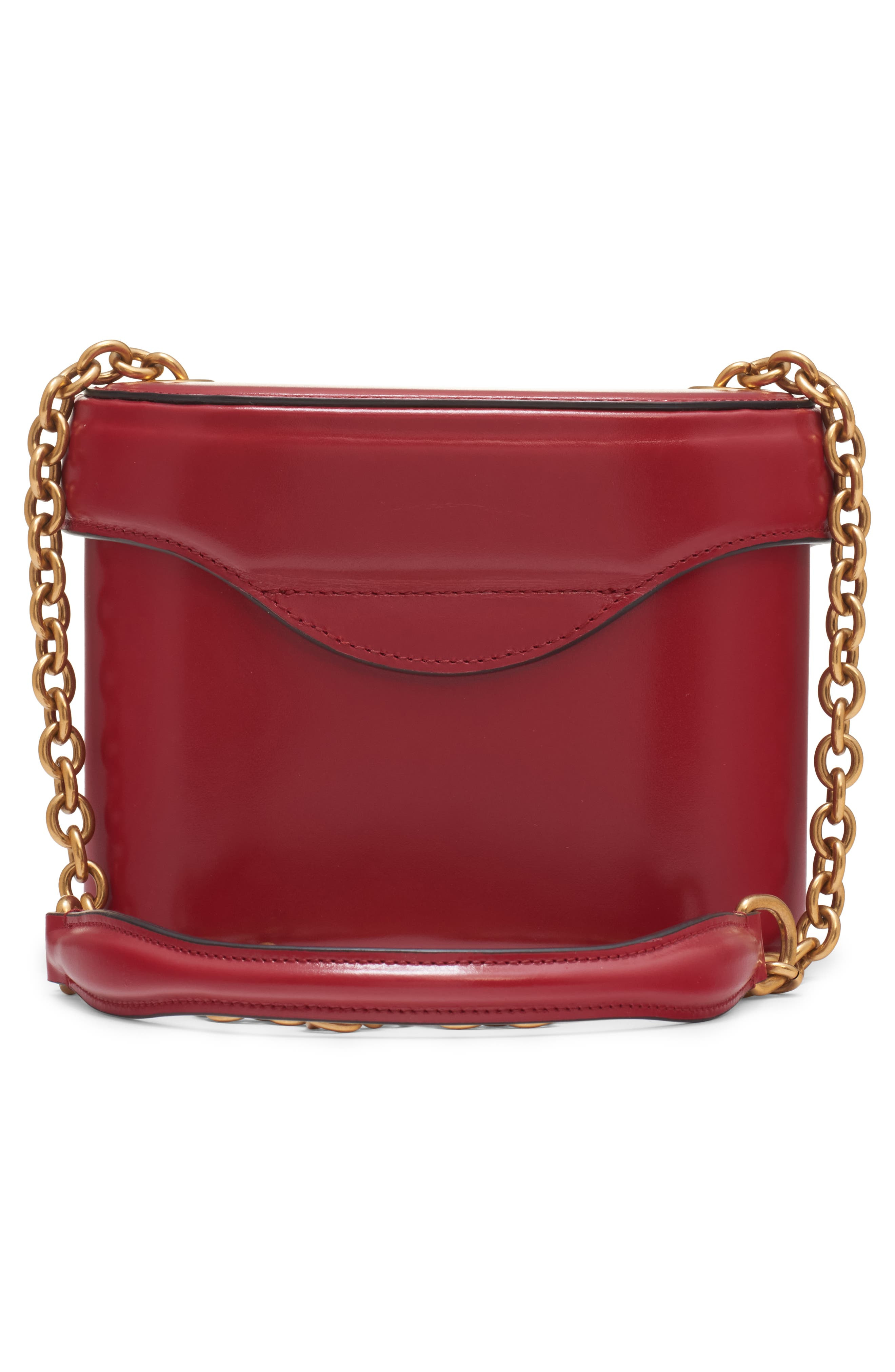 Valentino Garavani Vain Leather Vanity Bag in Rosso V at Nordstrom - 3