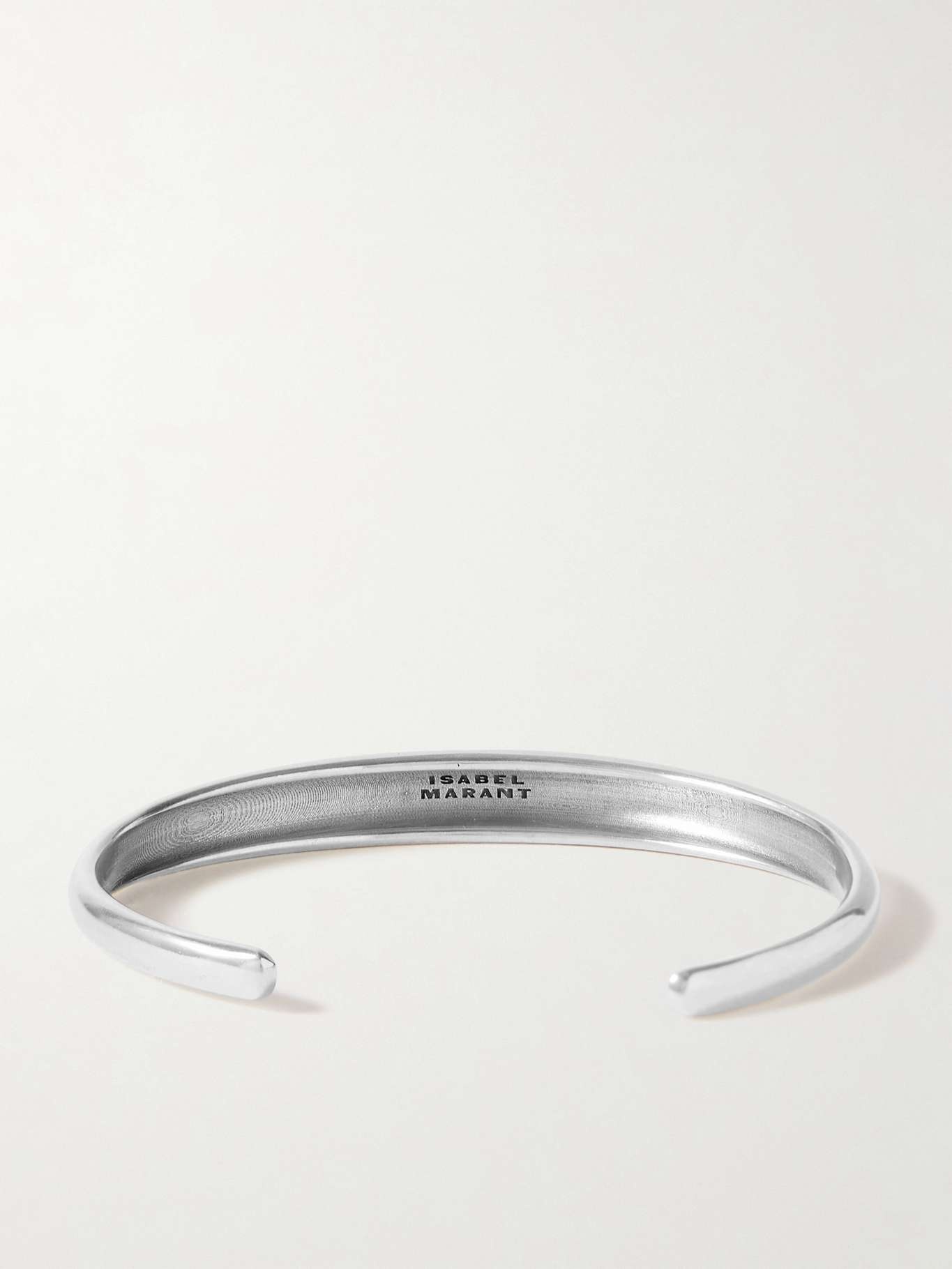 Silver-tone cuff - 3