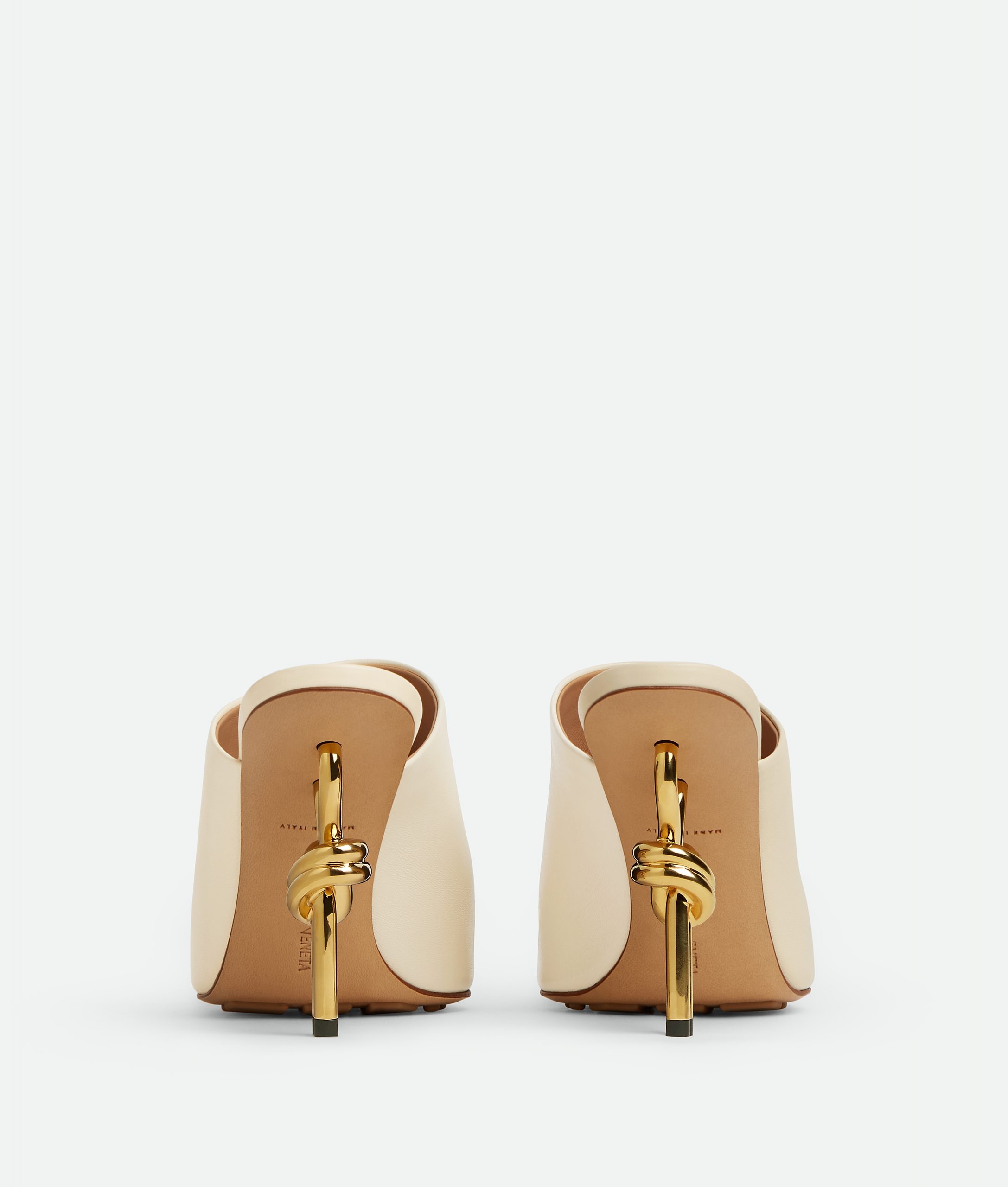 Bottega Veneta – Knot Mule Sea Salt - 3