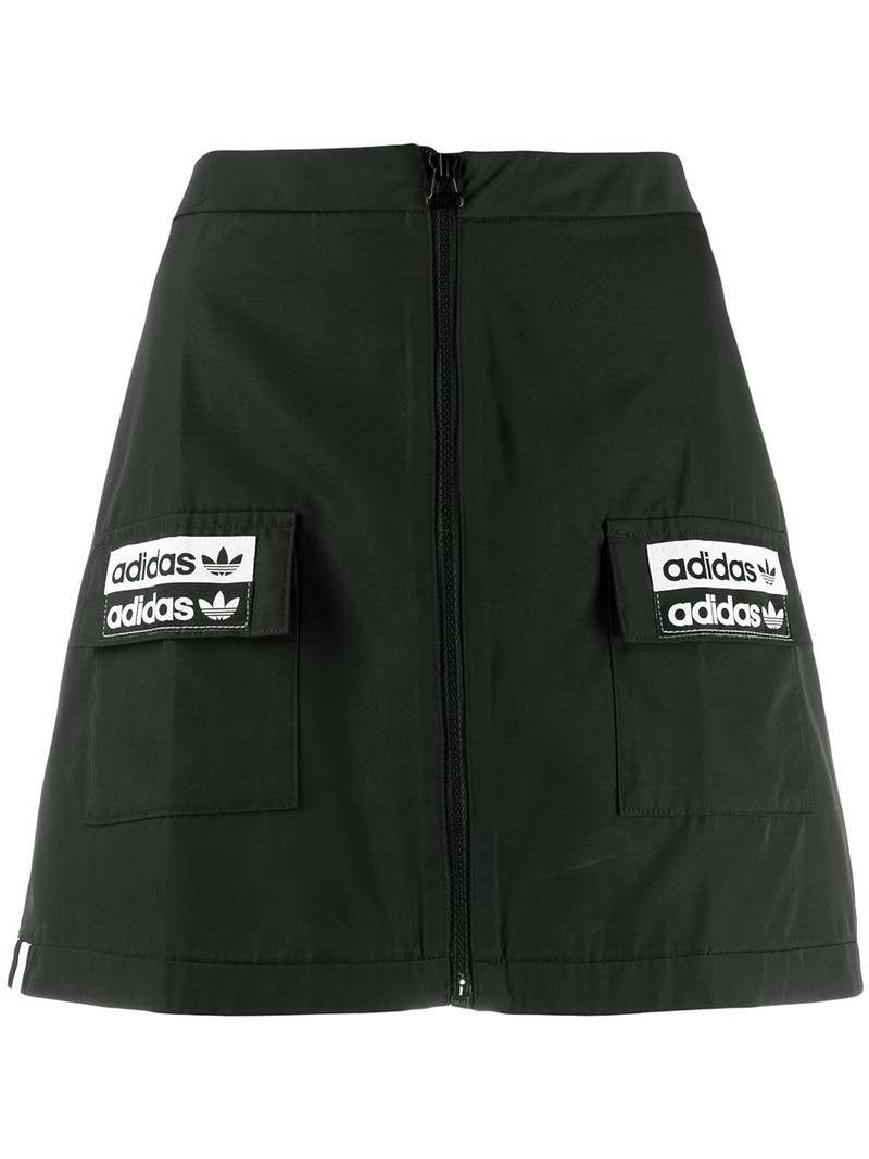 logo patch mini skirt 1