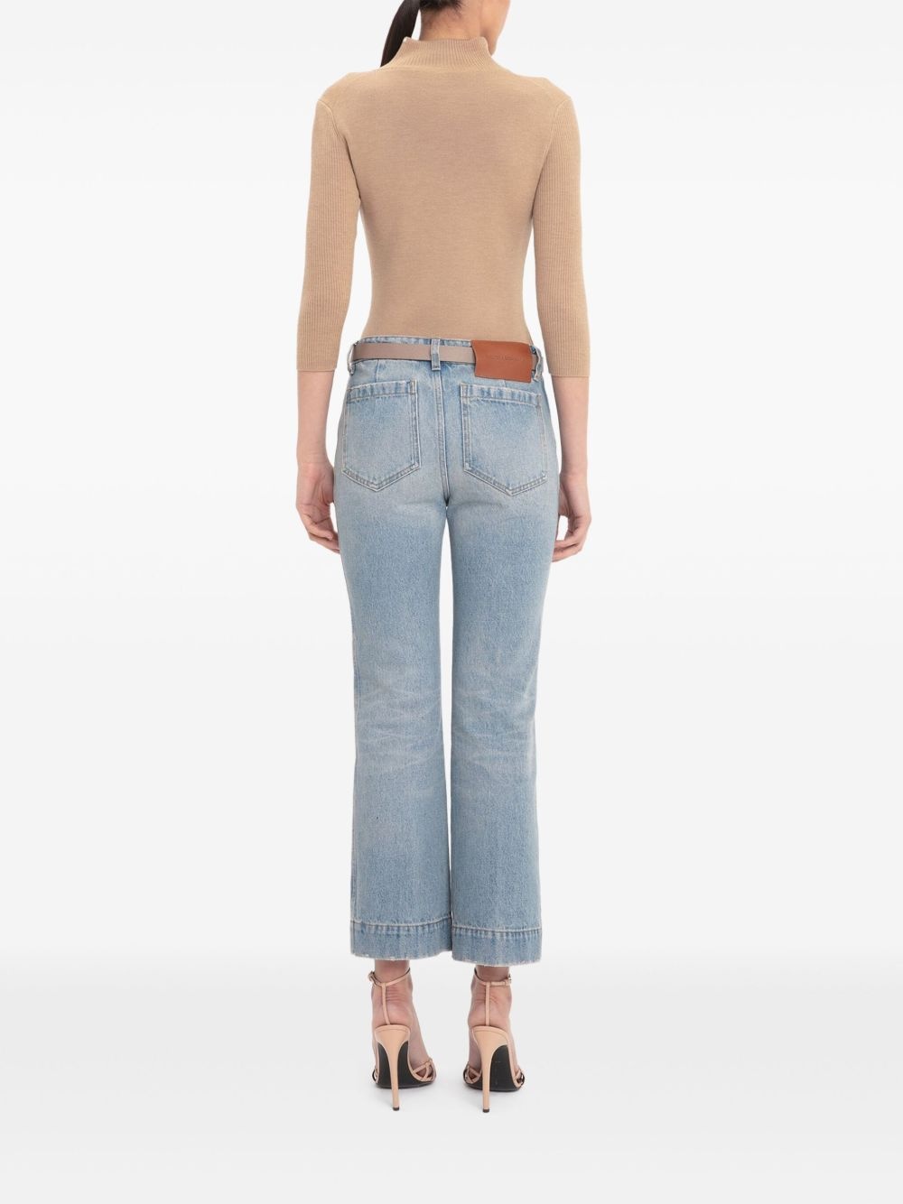 half-zip knitted top - 4