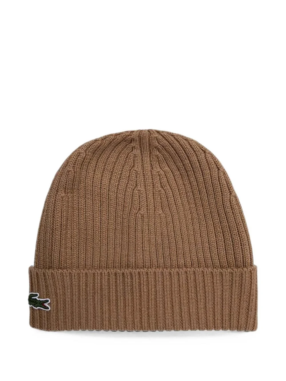 ribbed-knit beanie hat - 1