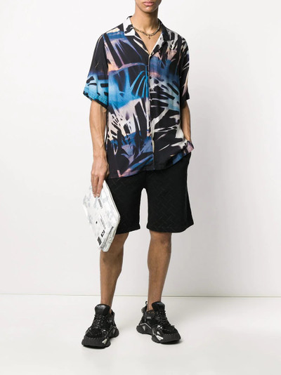 Marcelo Burlon County Of Milan multi logo print track shorts outlook