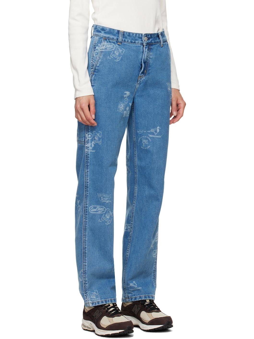 Blue Stamp Jeans - 2