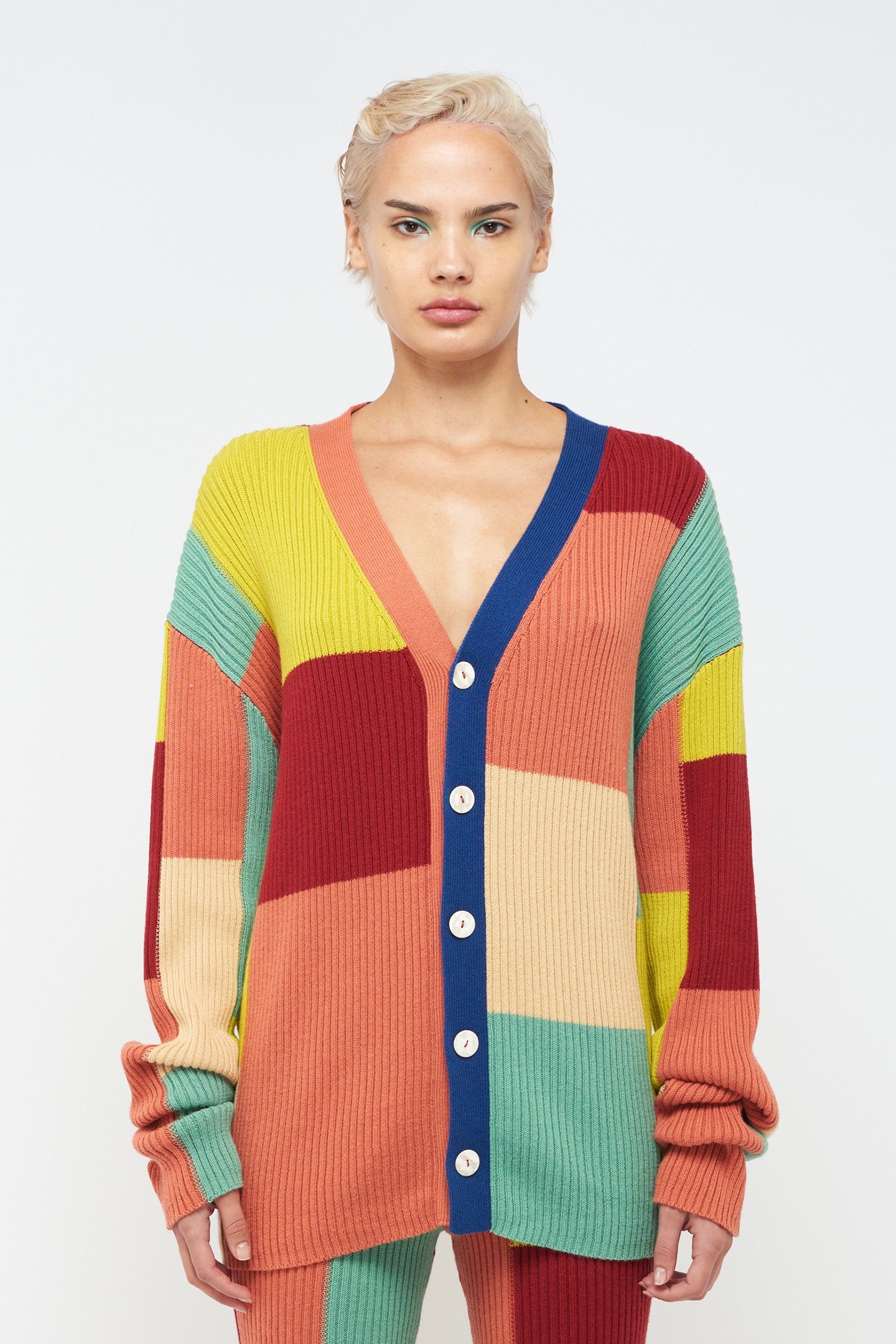 BATCH BLOCK WOMEN'S CARDIGAN - 2