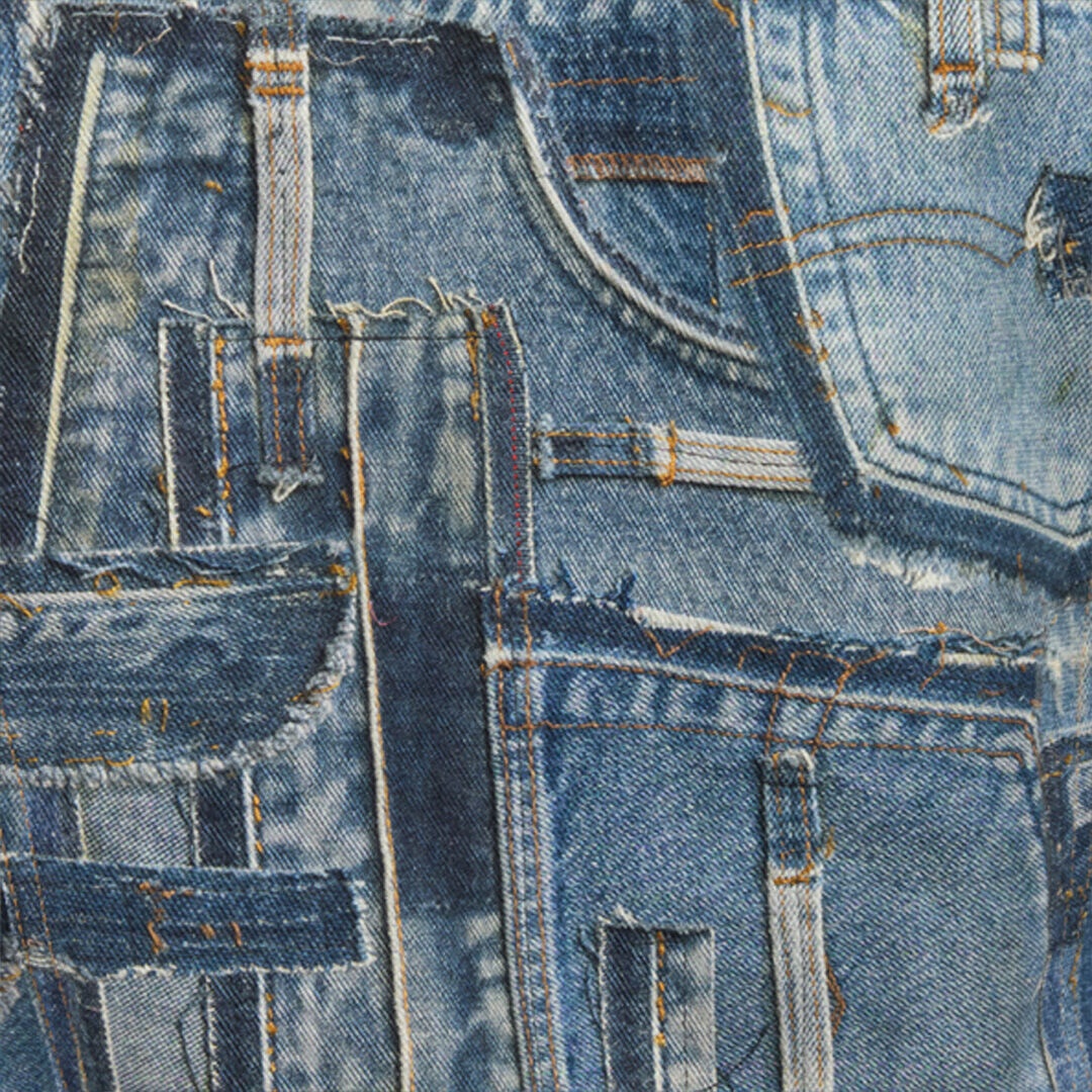 Capsule Collection Patchwork Denim Jacket - 5