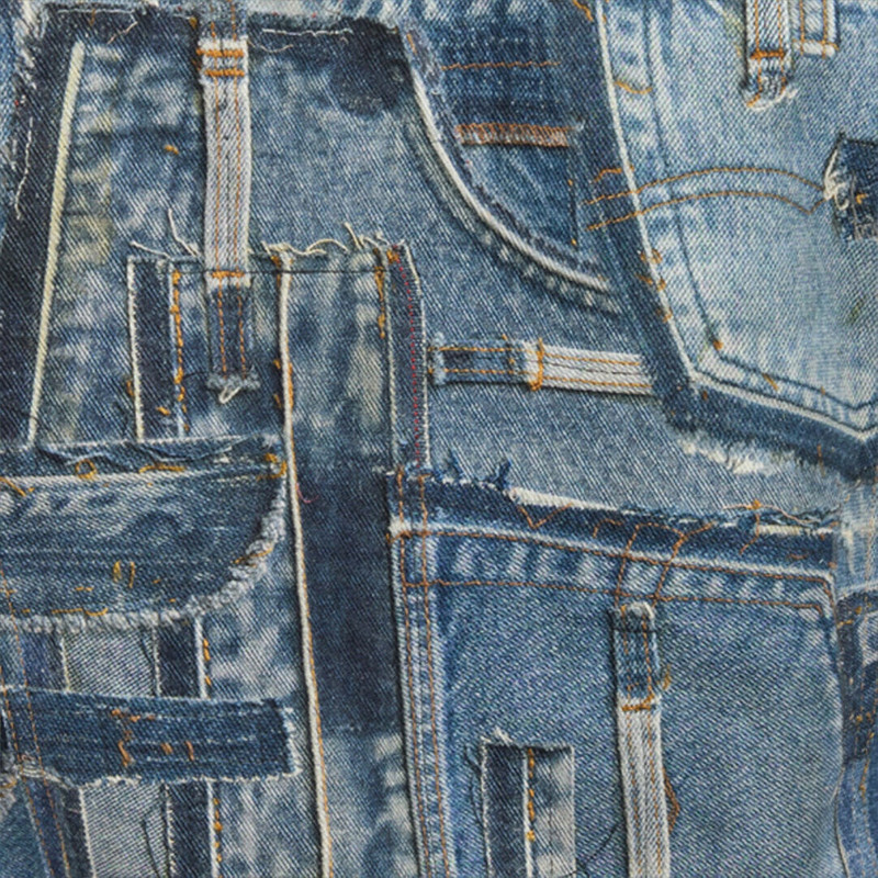 Capsule Collection Patchwork Denim Jacket 5