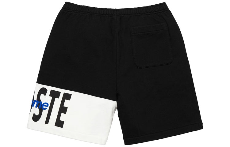 Supreme FW19 Week 5 x LACOSTE Logo Panel Sweatshort logo SUP-FW19-525 - 2