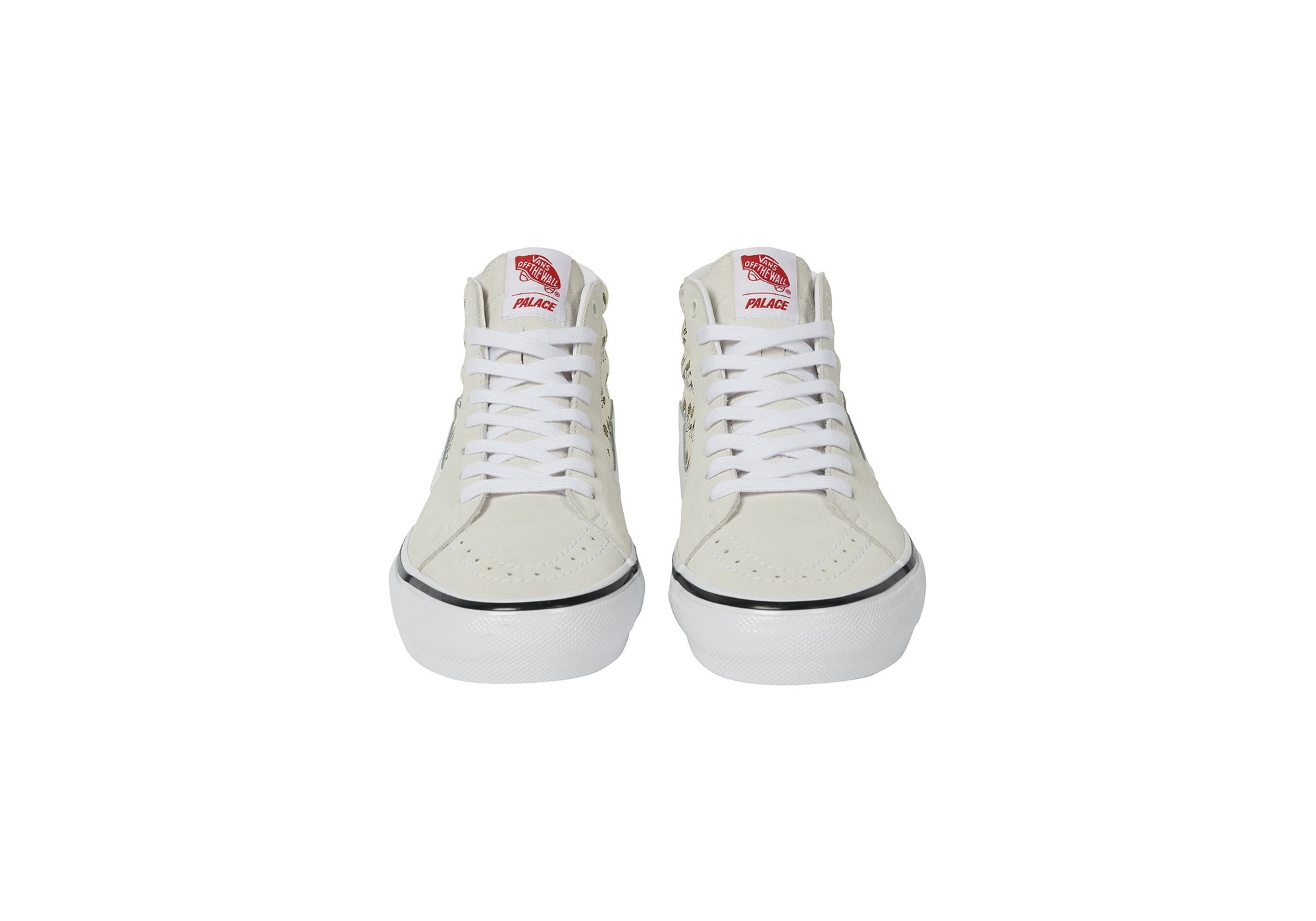 PALACE VANS SKATE SK8-HI MARSHMALLOW / P SHROOM - 3