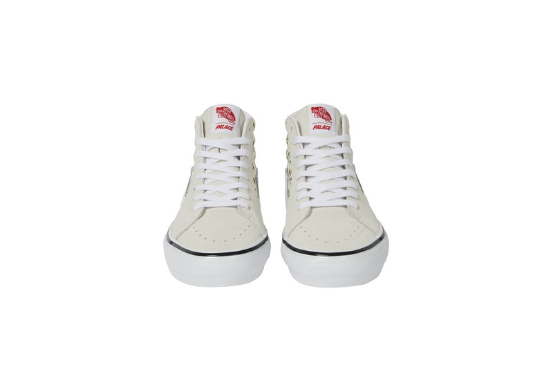 PALACE VANS SKATE SK8-HI MARSHMALLOW / P SHROOM 3