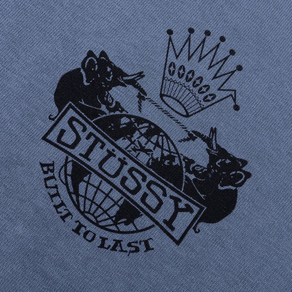 BUILT TO LAST PIGMENT DYED TEE - NAVY - 3