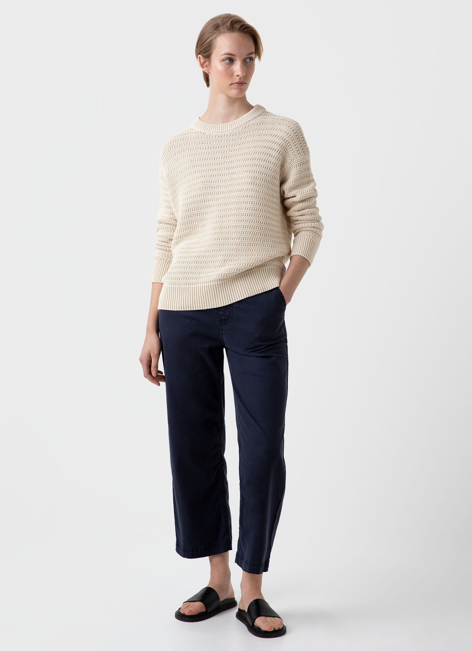 Chunky Textured Jumper - 3