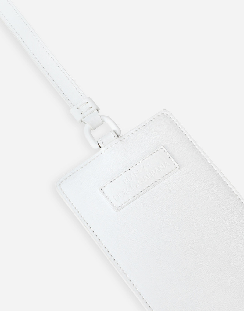 Faux leather card holder BLANCO DOLCE&GABBANA 3
