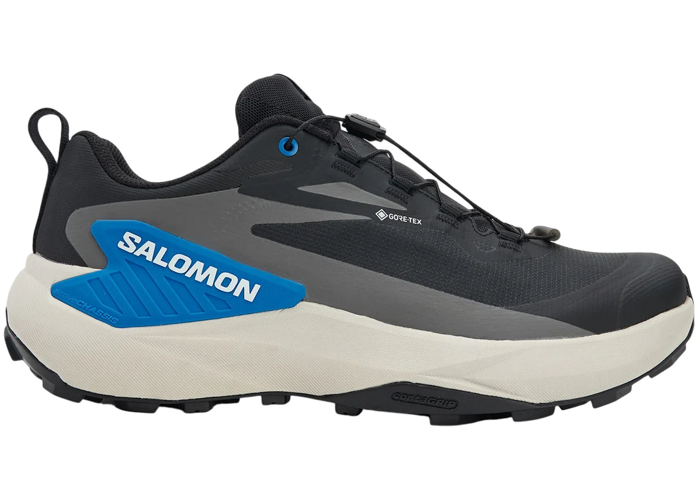 Salomon Genesis Gore-Tex Black Lunar Rock French Blue - 1