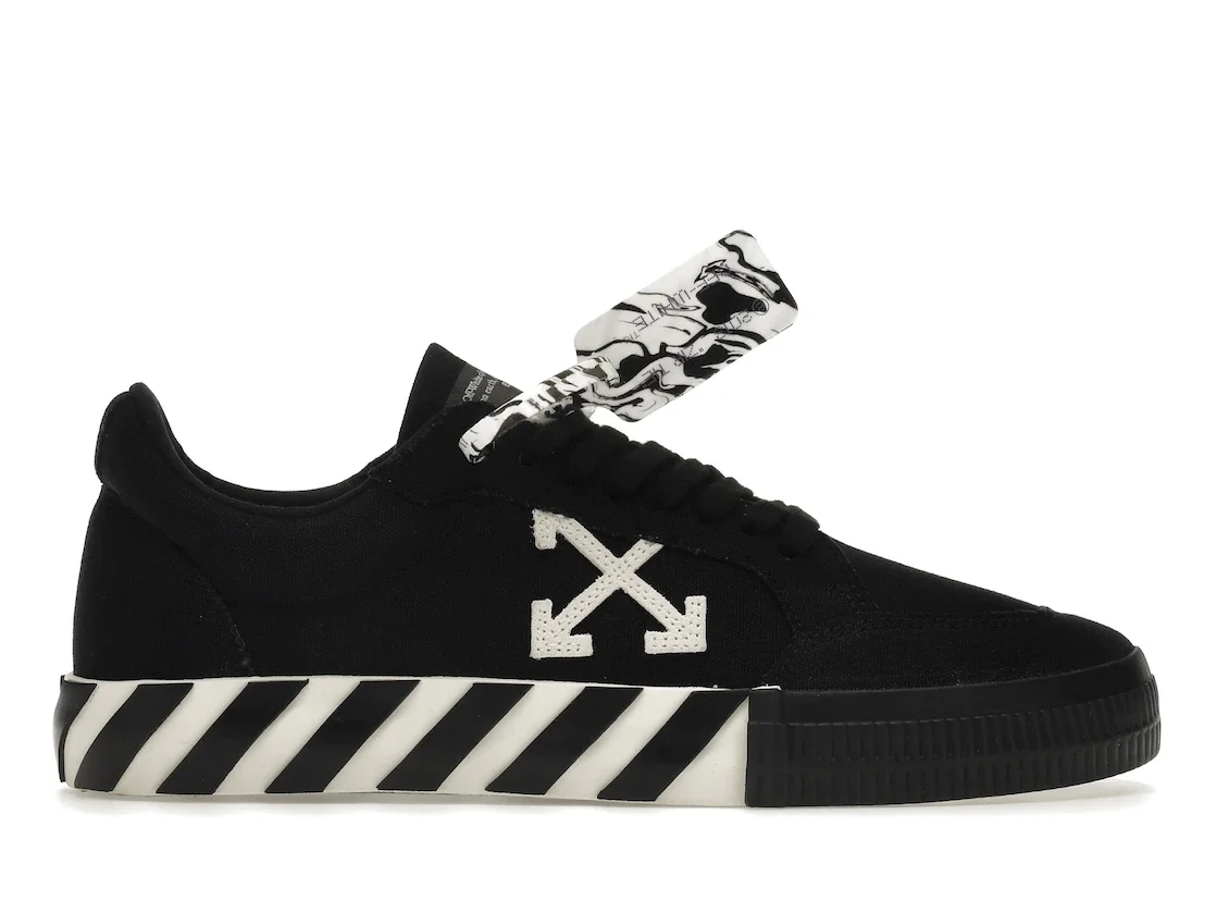 OFF-WHITE Vulc Low Black White Arrow - 1