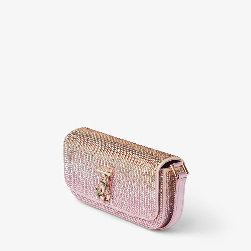 JIMMY CHOO Avenue Mini Shoulder
Rose Satin and Crystal Mini Shoulder Bag with Dragon outlook