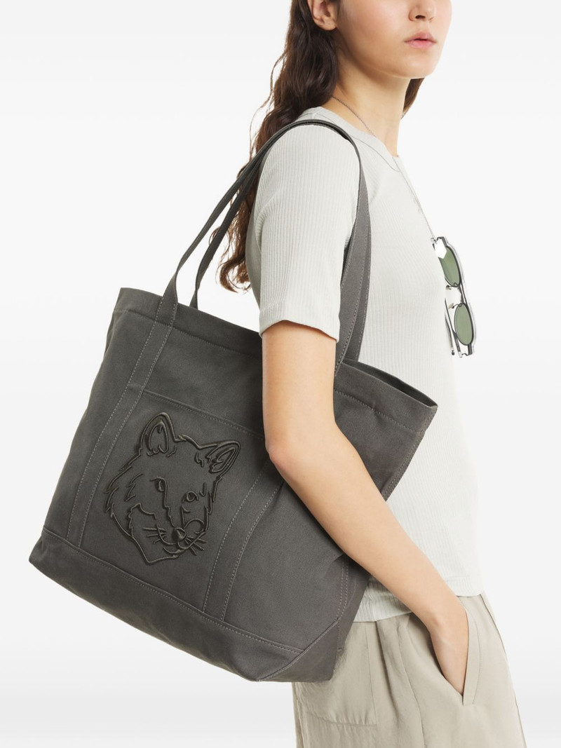 Maison Kitsuné logo tote bag outlook