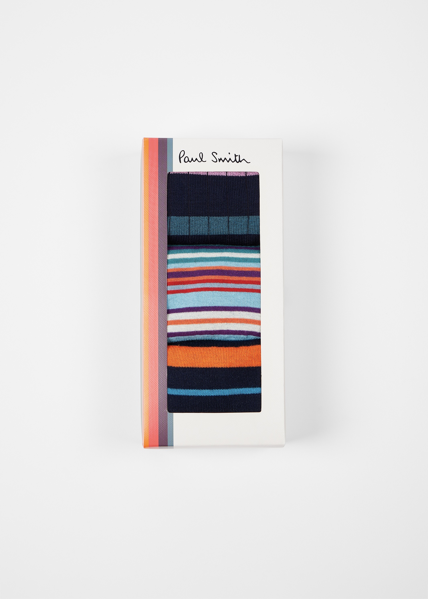 Multi Stripe Socks Three Pack - 5