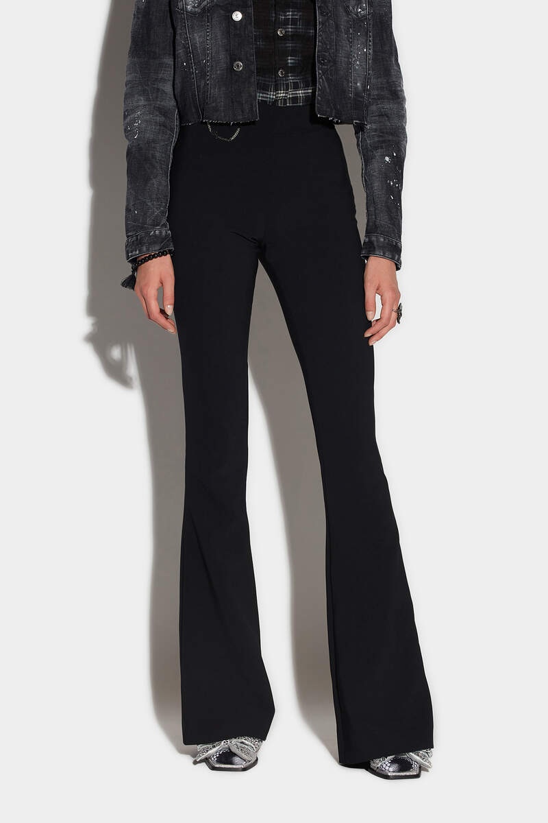 HIGH WAIST FLARE PANTS - 3