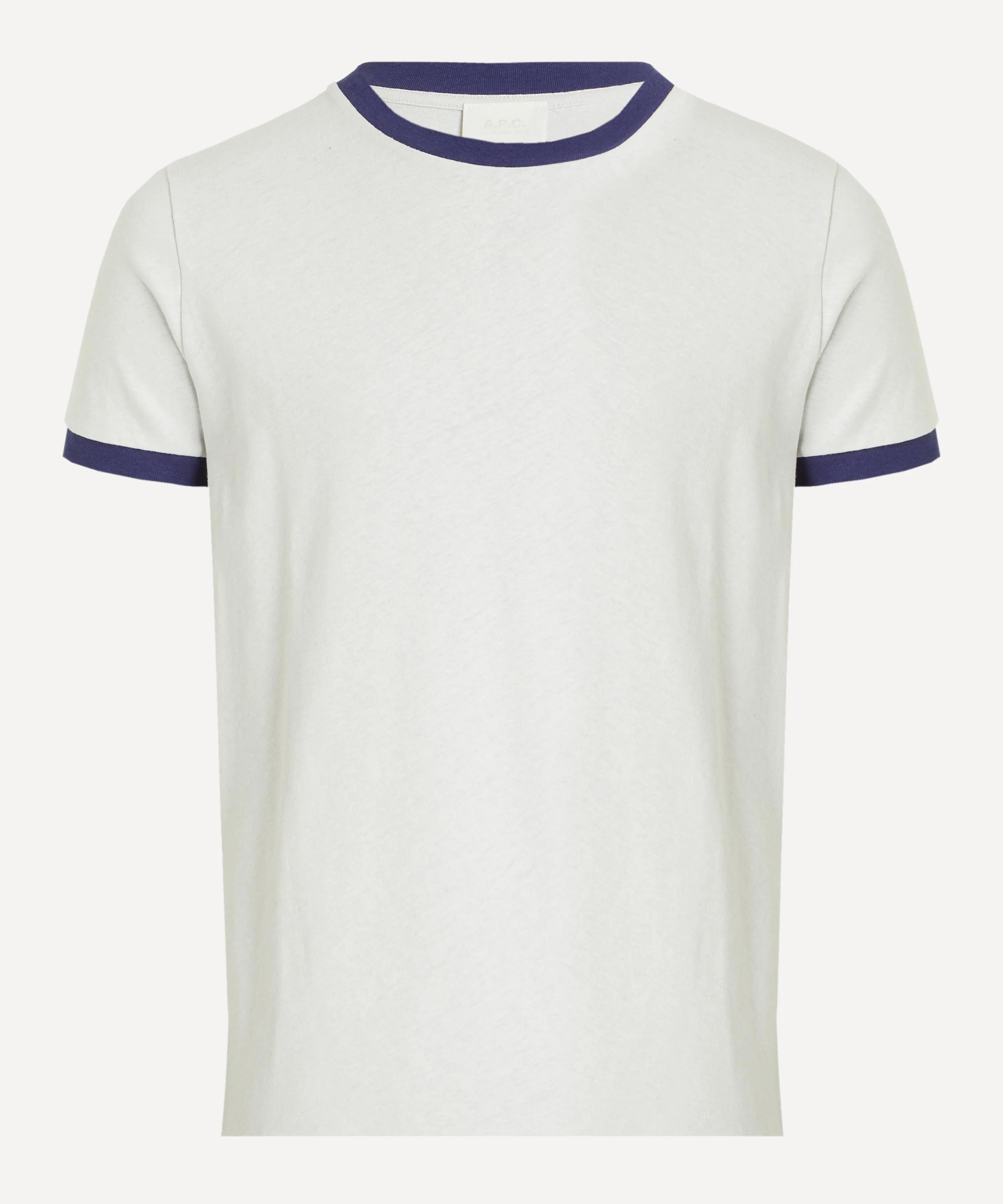 Jules Cotton-Linen Ringer T-Shirt - 1