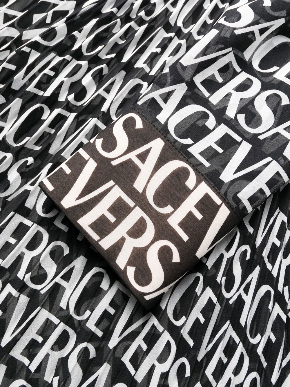 logo-print midi dress - 5