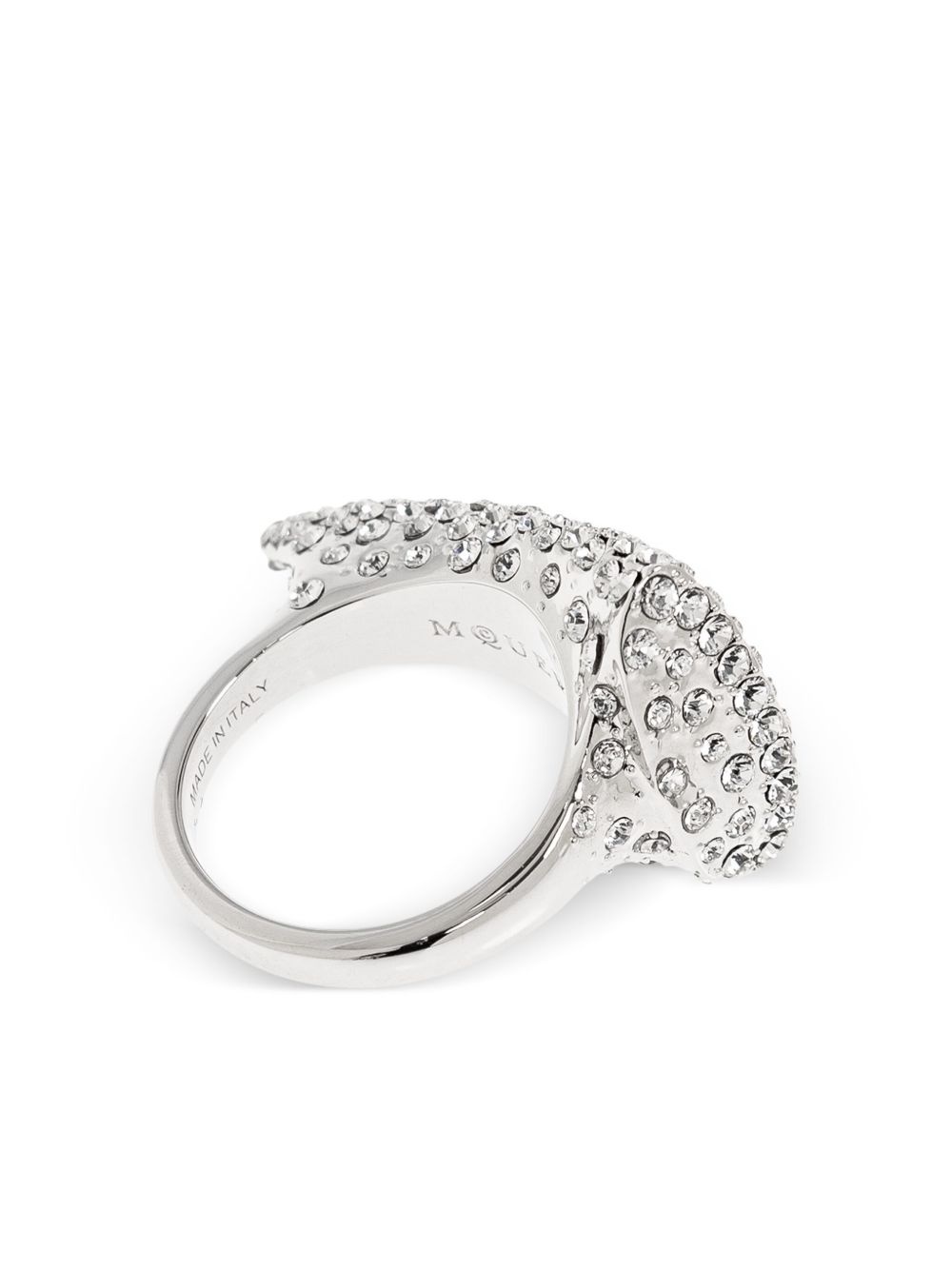 Jewelled Tiger Claw ring - 4