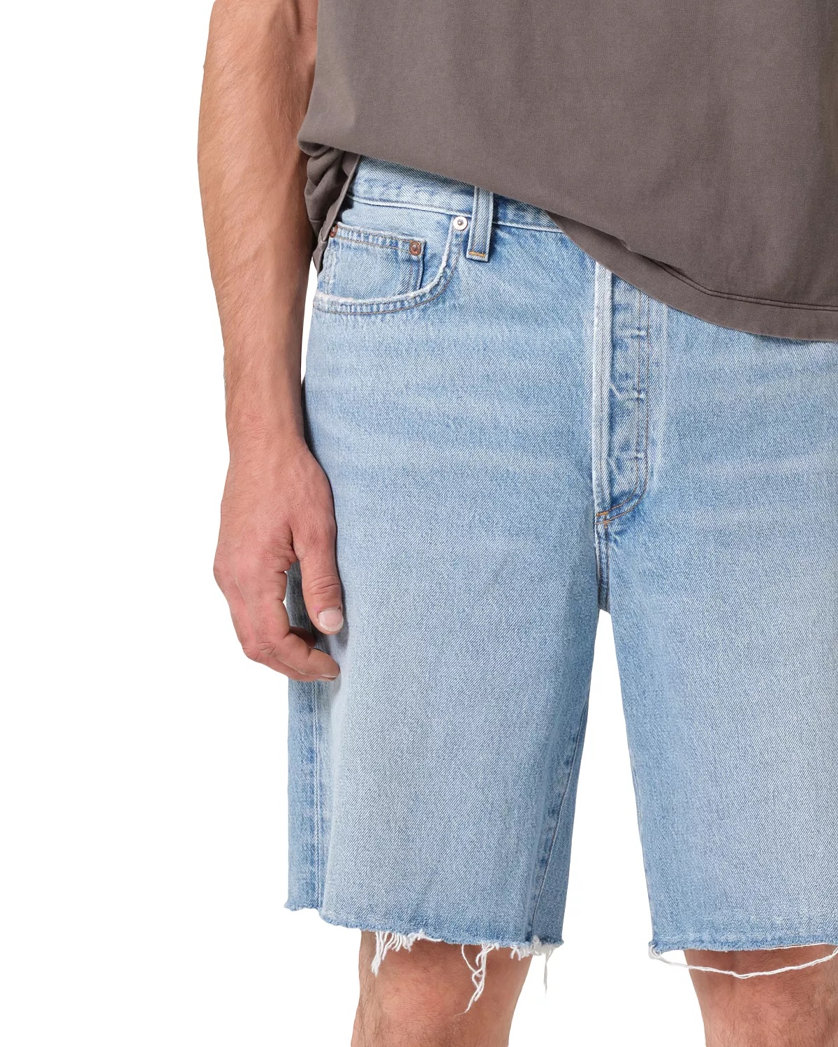 Anson Cut Off 10" Denim Shorts - 5