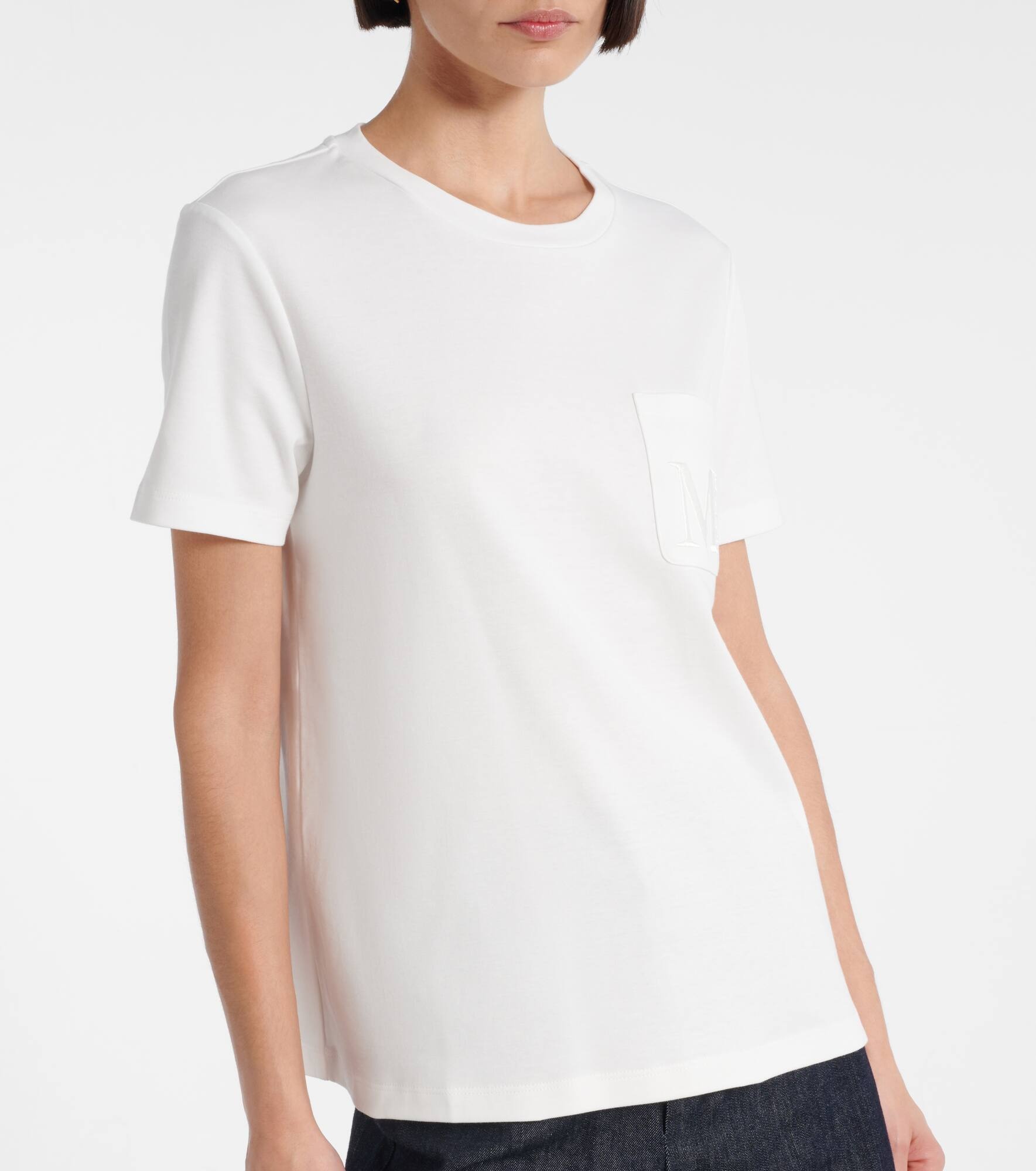 Madera embroidered cotton jersey T-shirt - 5