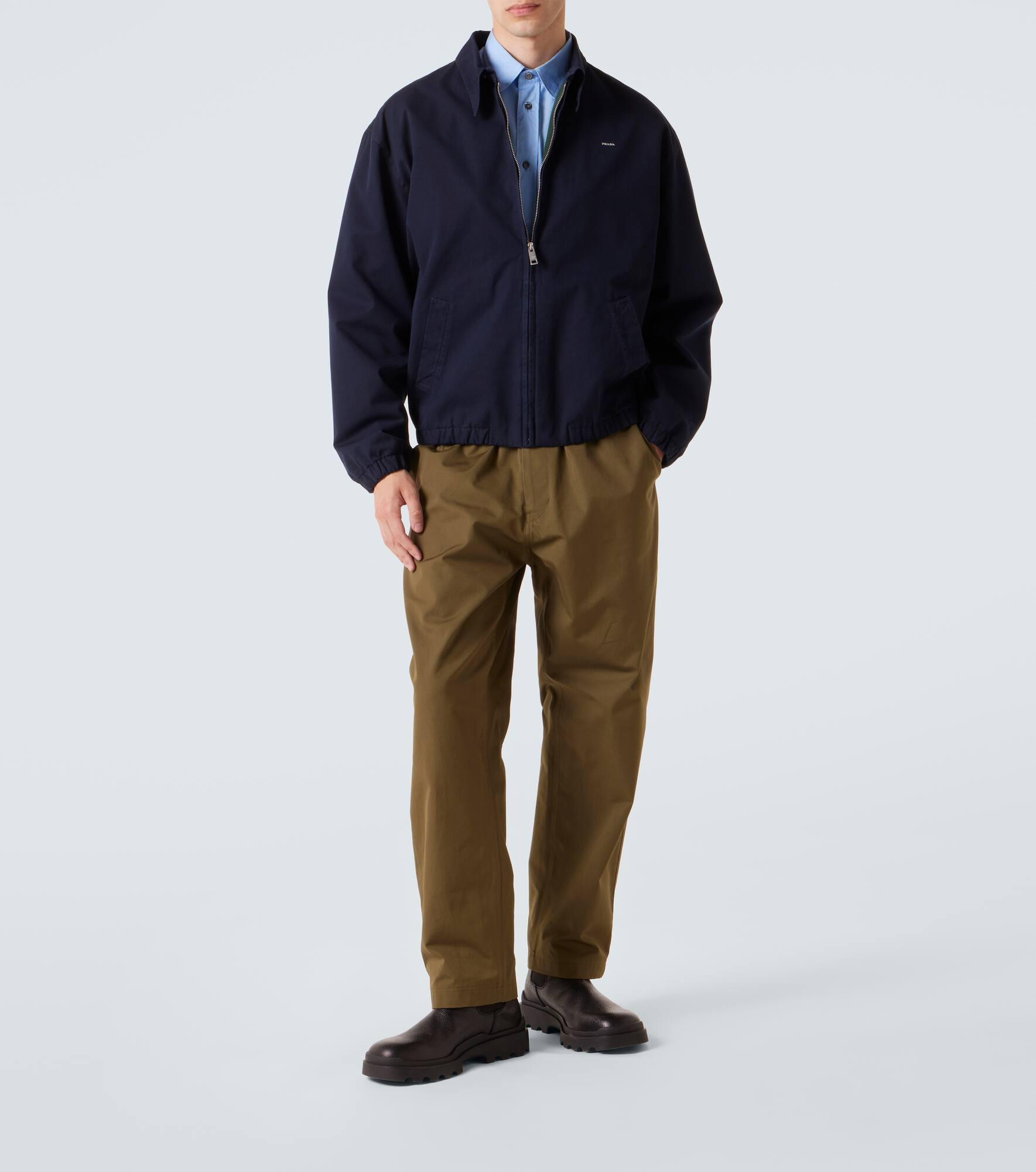 Cotton straight pants - 2