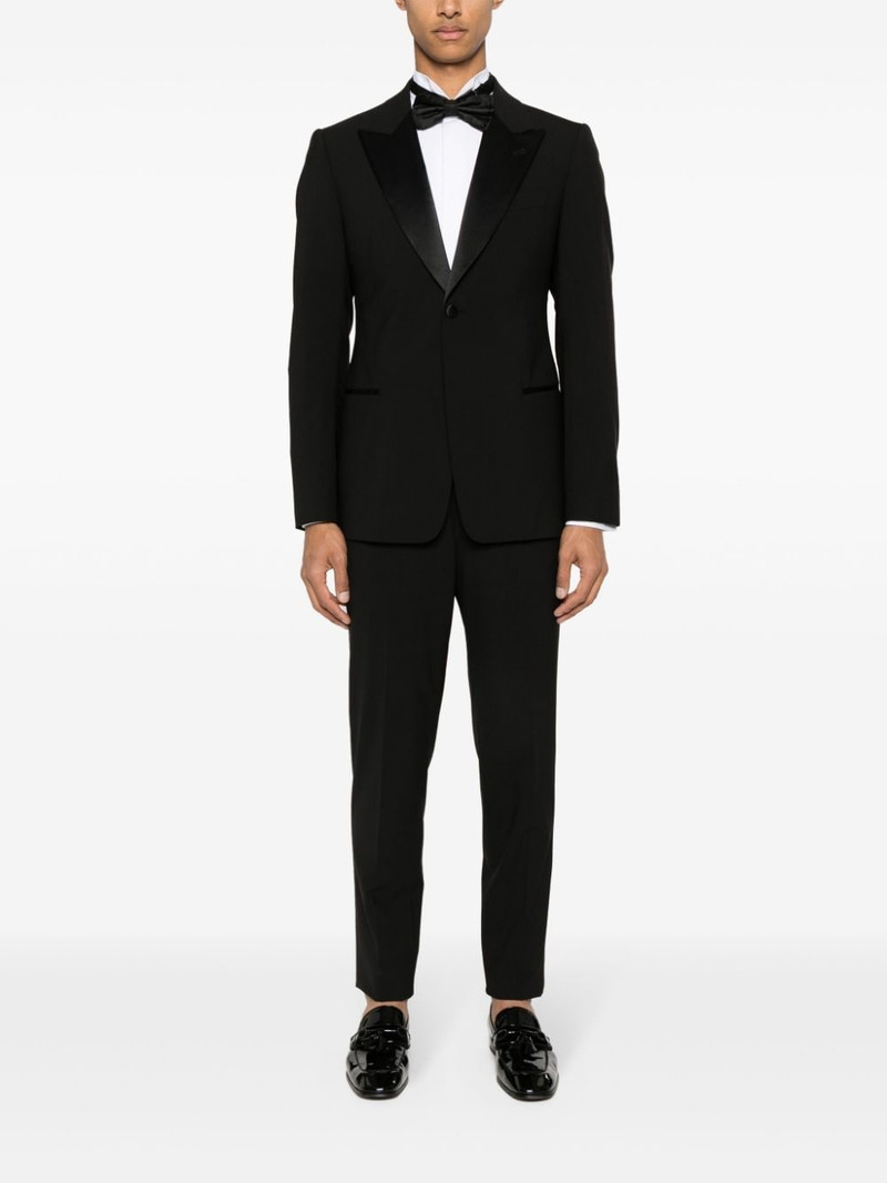 EMPORIO ARMANI single-breasted suit outlook