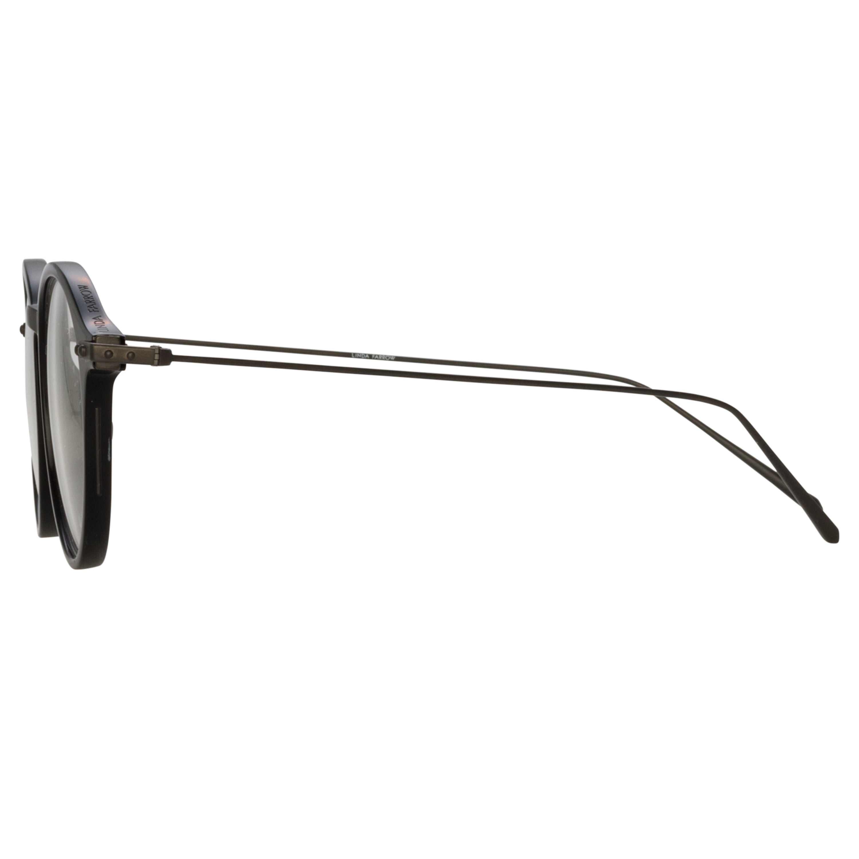 ARRIS OVAL OPTICAL FRAME IN MATT NICKEL - 5