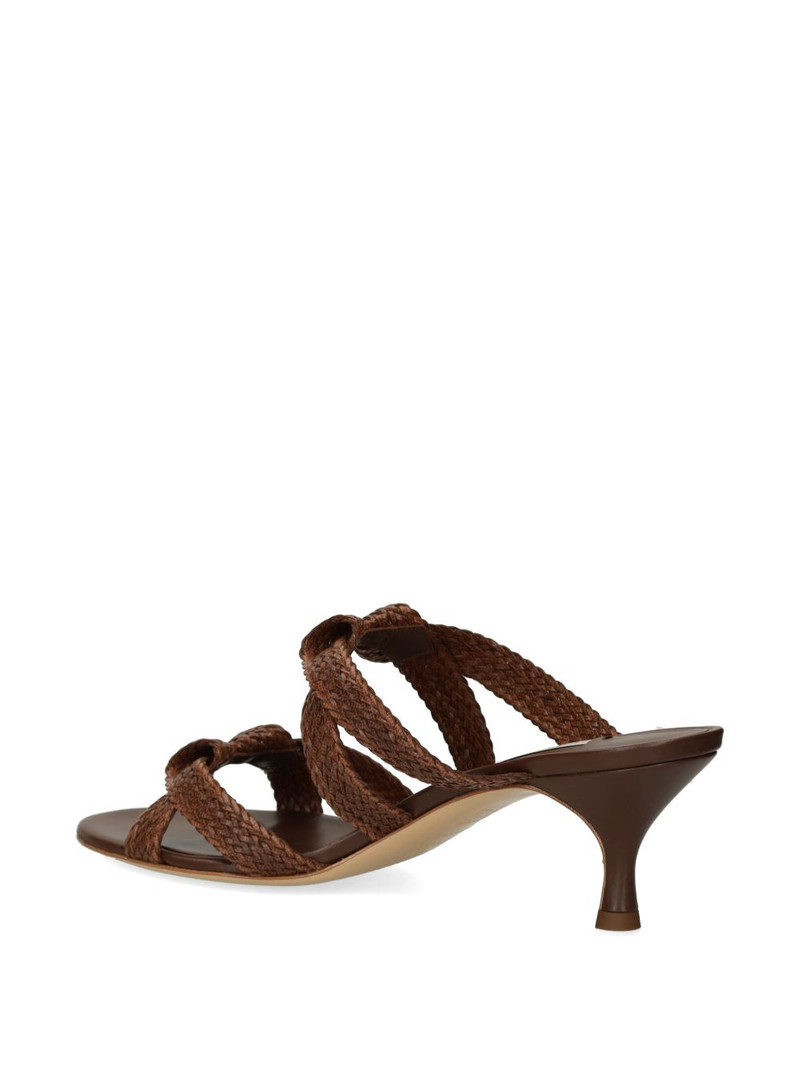 Julia woven knotted sandals 4