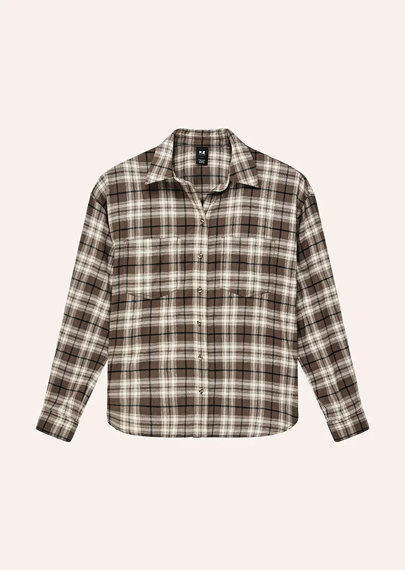EASE COTTON SHIRT IN CHECK - 1