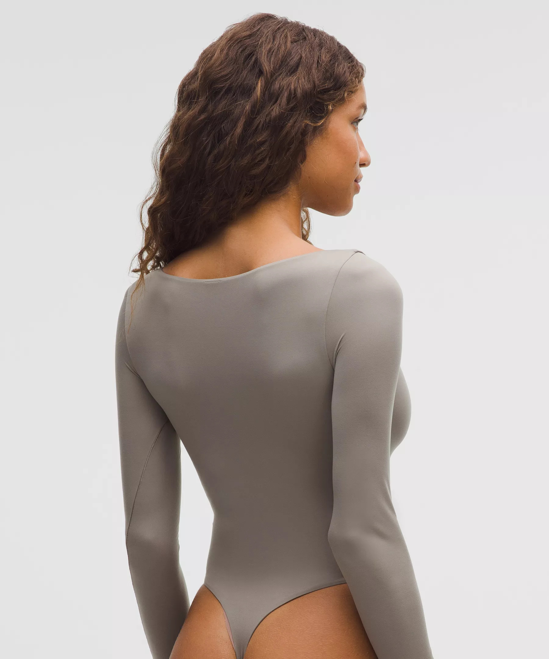 Wundermost Ultra-Soft Nulu Wrap-Front Long-Sleeve Bodysuit - 3